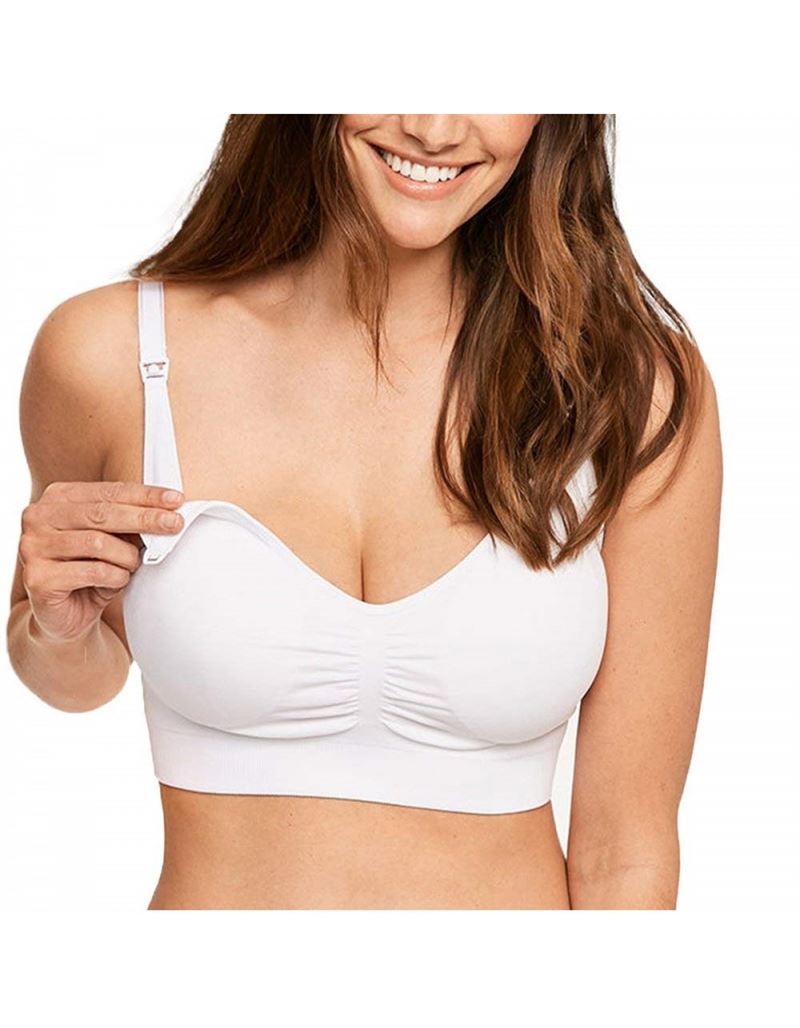 AVA Comfort Underwired Nursing Bra - White - Shapewear | Fashiongirl