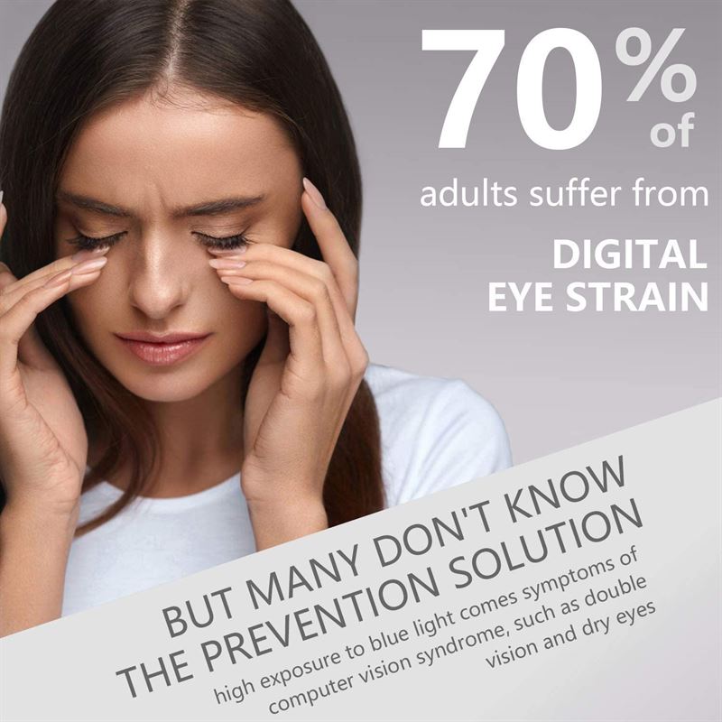 Blue Light glasses - Tortoise Shell brown, style 2 - | Fashiongirl