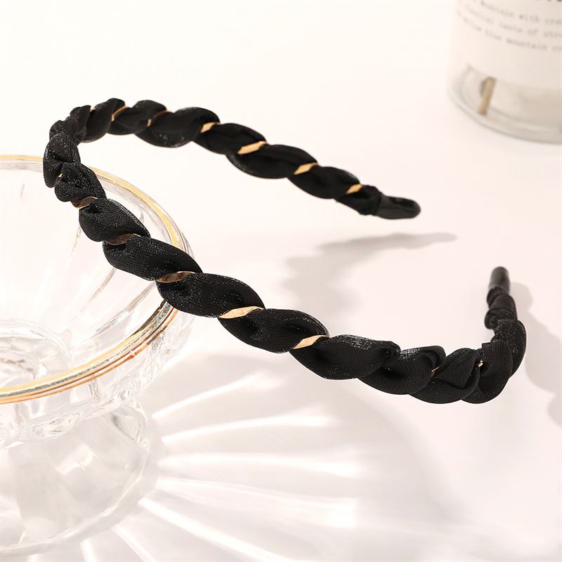 Chris Rubin Hera Headband - Black - Hair Accessories | Fashiongirl