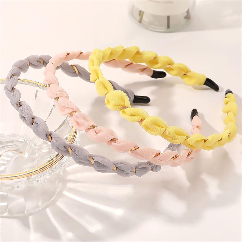 Chris Rubin Hera Headband - Frosting Cream - Hair Accessories | Fashiongirl