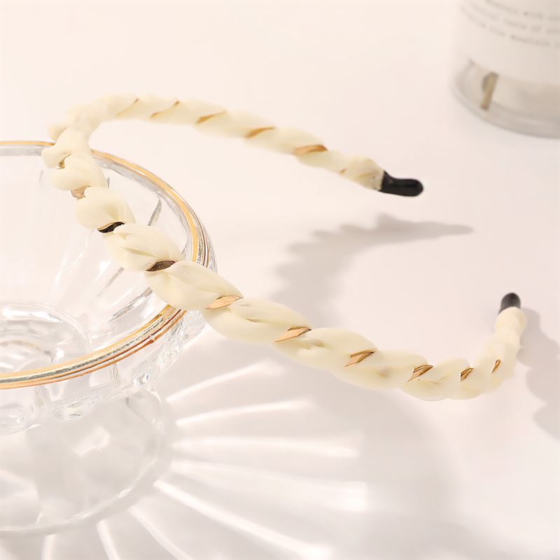 Chris Rubin Hera Headband - Frosting Cream - Hair Accessories | Fashiongirl