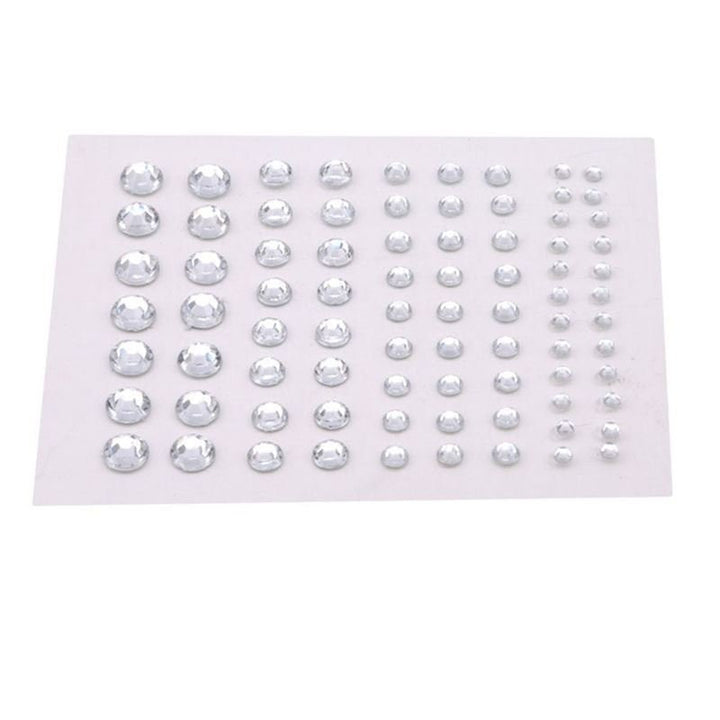 Face Jewels - Face diamonds - 80 pcs crystal diamonds - | Fashiongirl
