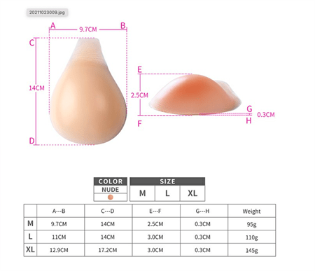 Shapelux Silicone Lift Up Bra with clip - Shapewear | Fashiongirl