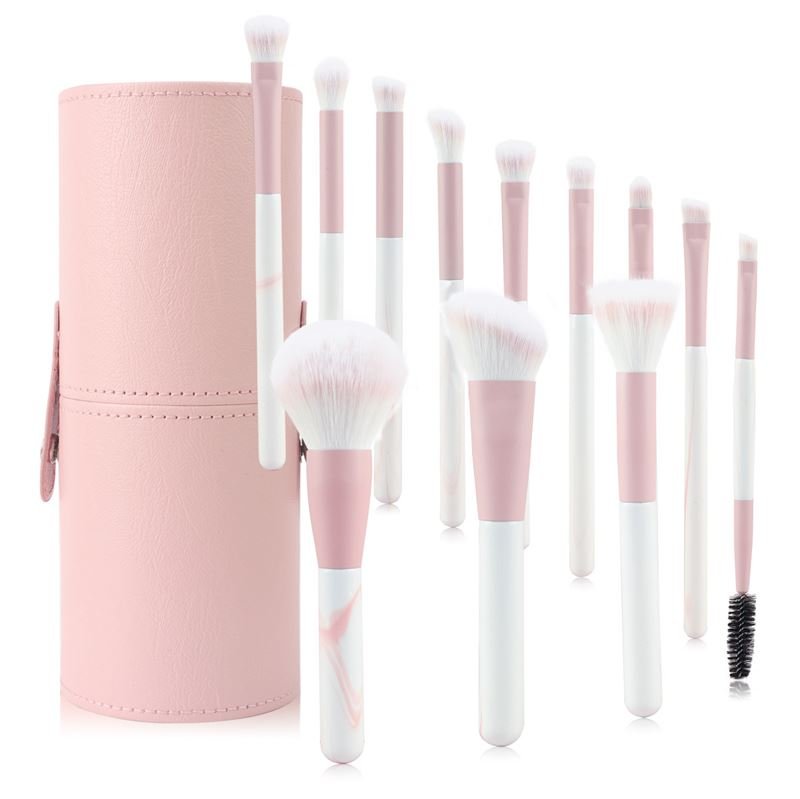 Technique PRO Blooming Makeup Brushes - 12 Makeup Brushes with Cup Case -