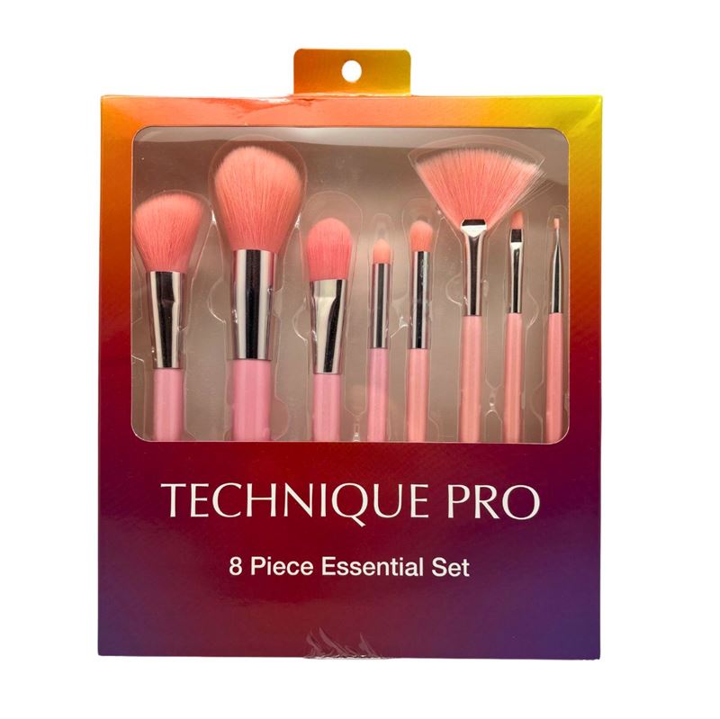 Technique PRO Essential Face Collection - 8 makeup brushes -