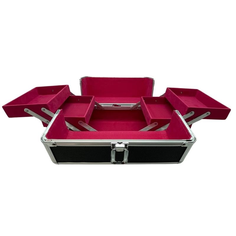 UNIQ Beauty Box / Aluminium jewellery box, black - Jewelry Box