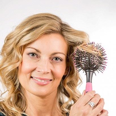 3D Bomb Curl Hair Brush - Hair Styling tool | Fashiongirl