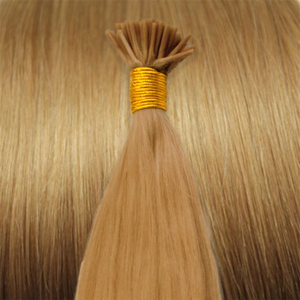 60 cm Cold Fusion hair extensions medium blonde 27# - | Fashiongirl
