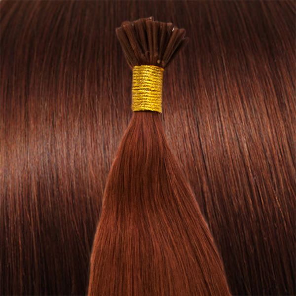 60 cm Cold Fusion hair extensions red 33# - | Fashiongirl