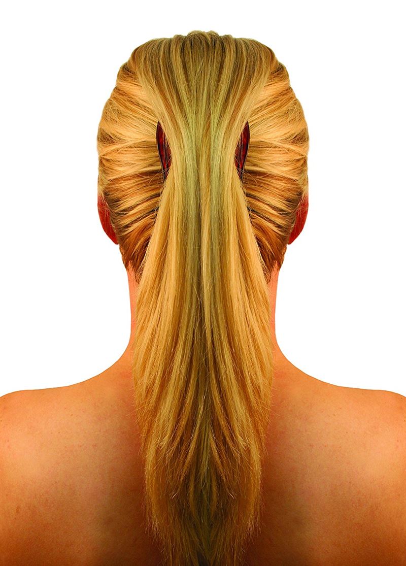 Banana Interlocking Hair Claw - tortoise - Hair Accessories