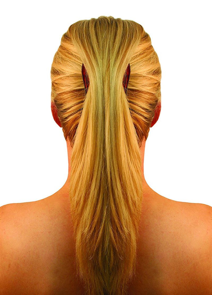 Banana Interlocking Hair Claw - tortoise - Hair Accessories