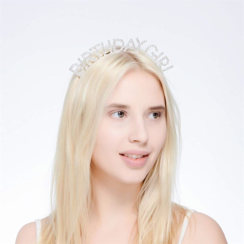 Birthday Girl Headband Tiara Diadem - Hair Accessories | Fashiongirl