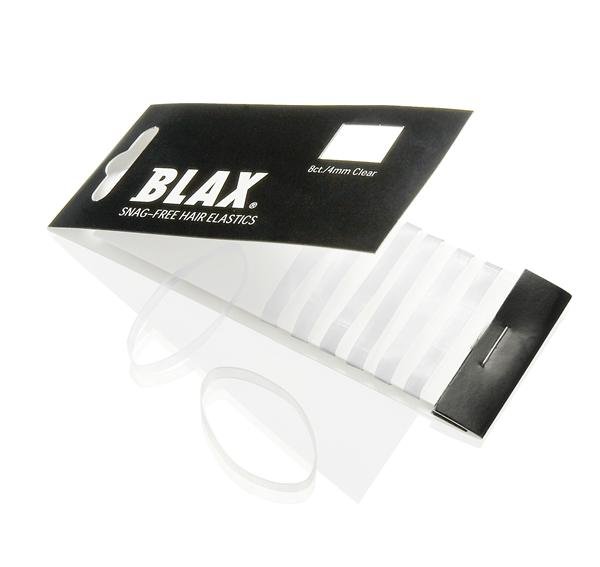 BLAX Hair elastics - Clear (8 pcs) - Hair Accessories | Fashiongirl