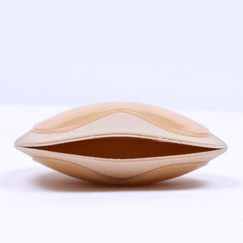 Bra inserts - Heart shaped push up pads for bra - Beige - Shapewear | Fashiongirl