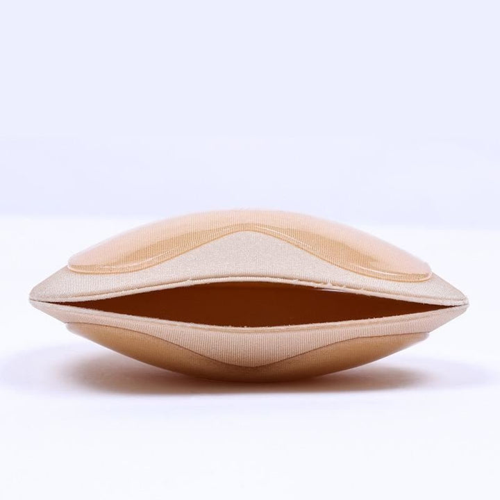Bra inserts - Heart shaped push up pads for bra - Beige - Shapewear | Fashiongirl