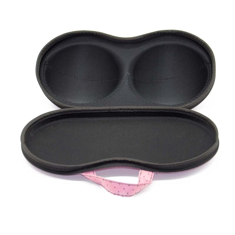 Bra storage bag - Pink with black dots - Shapewear | Fashiongirl