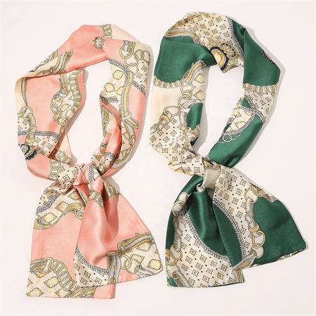 Chris Rubin Bella Silk Scarf - Pink - | Fashiongirl