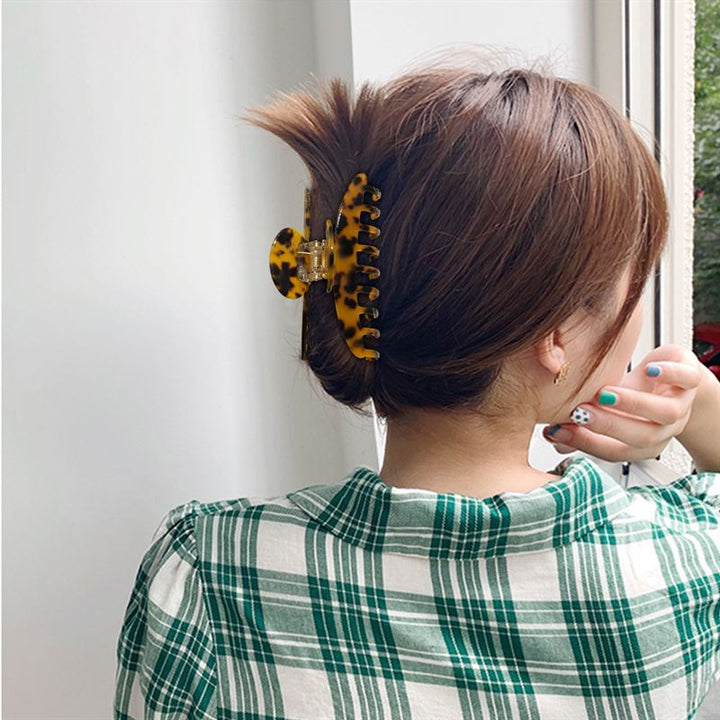 Chris Rubin Daze Hair Claw - Periwinkle Marble - Hair Accessories | Fashiongirl