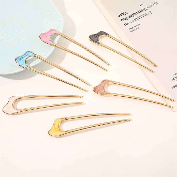 Chris Rubin Emely Hairpin - Champagne - Hair Accessories | Fashiongirl