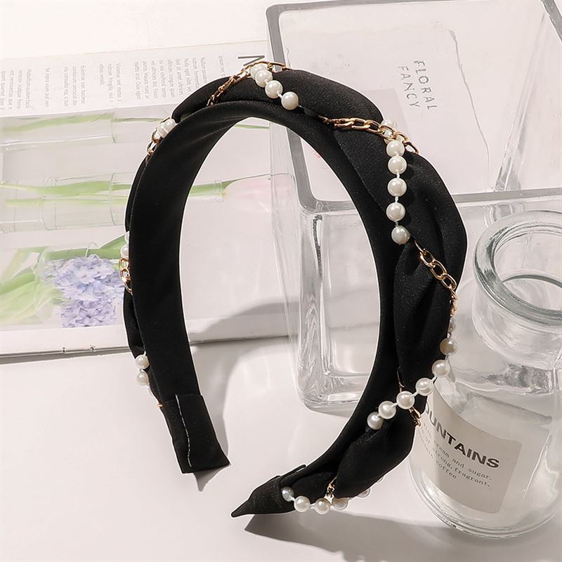 Chris Rubin Kiko Headband - Black - Hair Accessories | Fashiongirl