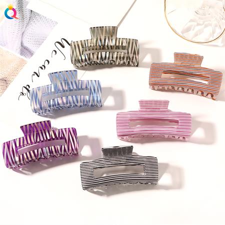 Chris Rubin Ruby Hair Claw - Chromatic Purple - Hair Accessories | Fashiongirl