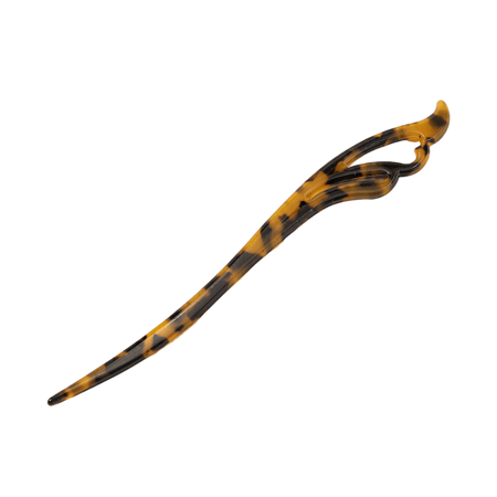 Chris Rubin Zoe Wing Hairpin - Dark Tortoise - Hair Accessories | Fashiongirl