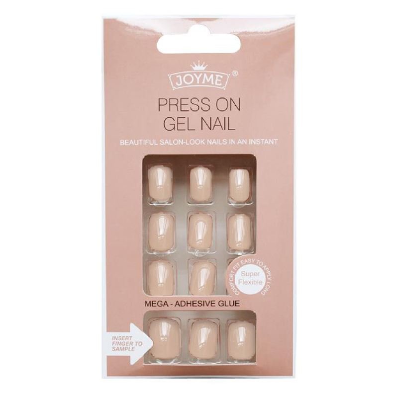 Click On / Press On Nails - Nude #S295 - | Fashiongirl