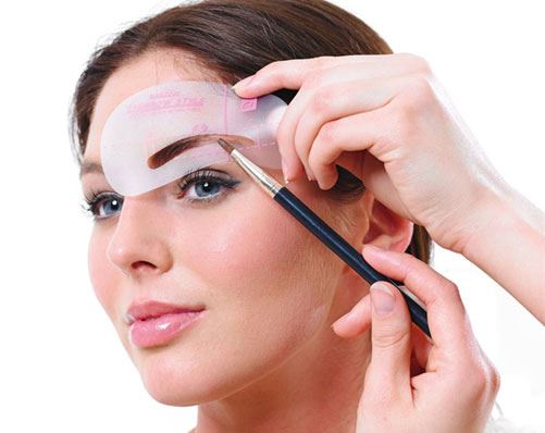 Eyebrow Templates - Eyebrow Stencils (A5 - A8) - 4 pcs. - | Fashiongirl