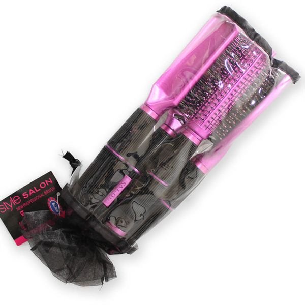 Hair brush set Pink Edition - Salon Professional - Perfect gift idea - Hair Styling tool | Fashiongirl