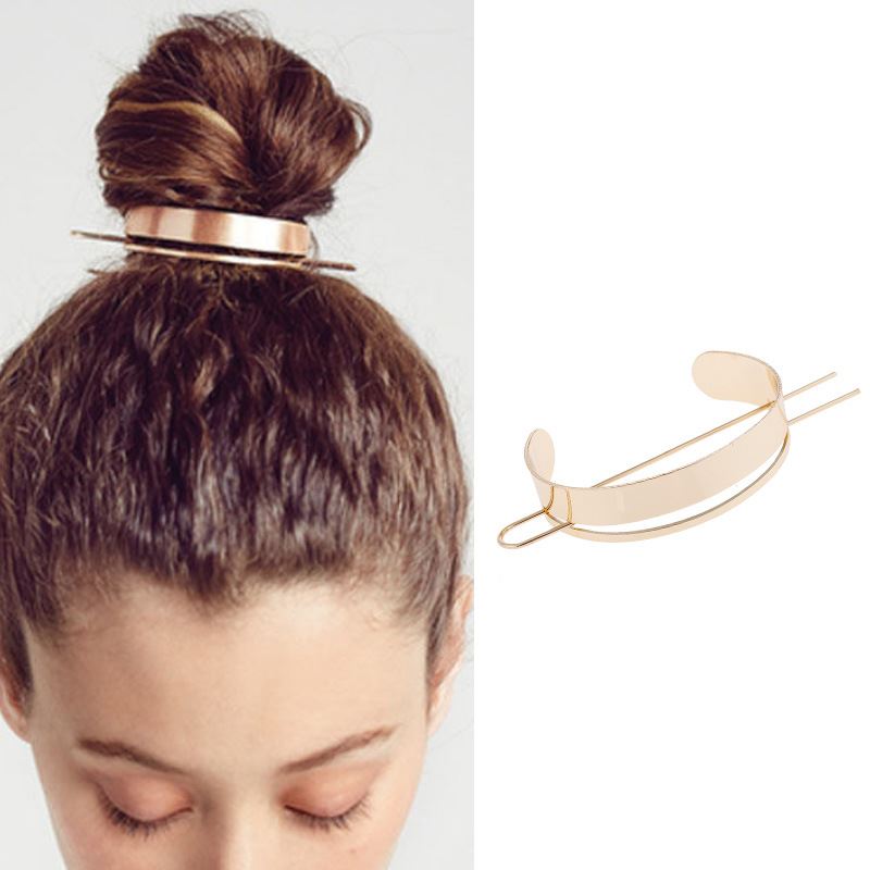 Hair Cuff Ring and Hairpin - Silver - Hair Accessories | Fashiongirl
