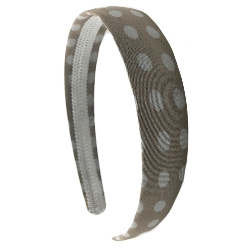 Headband with Dots - Beige - Hair Accessories | Fashiongirl