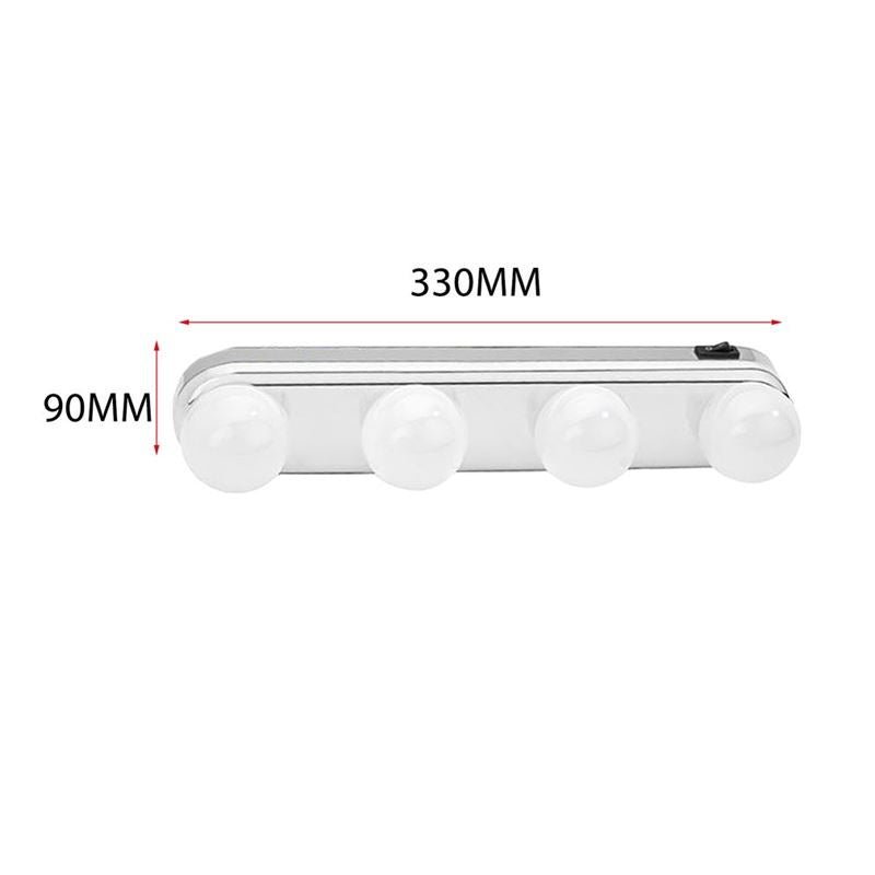 Hollywood Makeup light with suction cup for mirror, cordless | StudioLight - | Fashiongirl