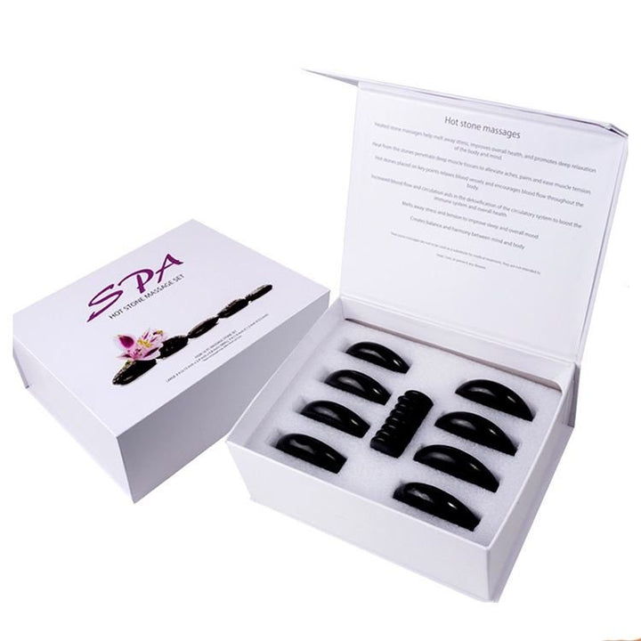 Hot Stone Set - Massage stones with 16 stones - | Fashiongirl
