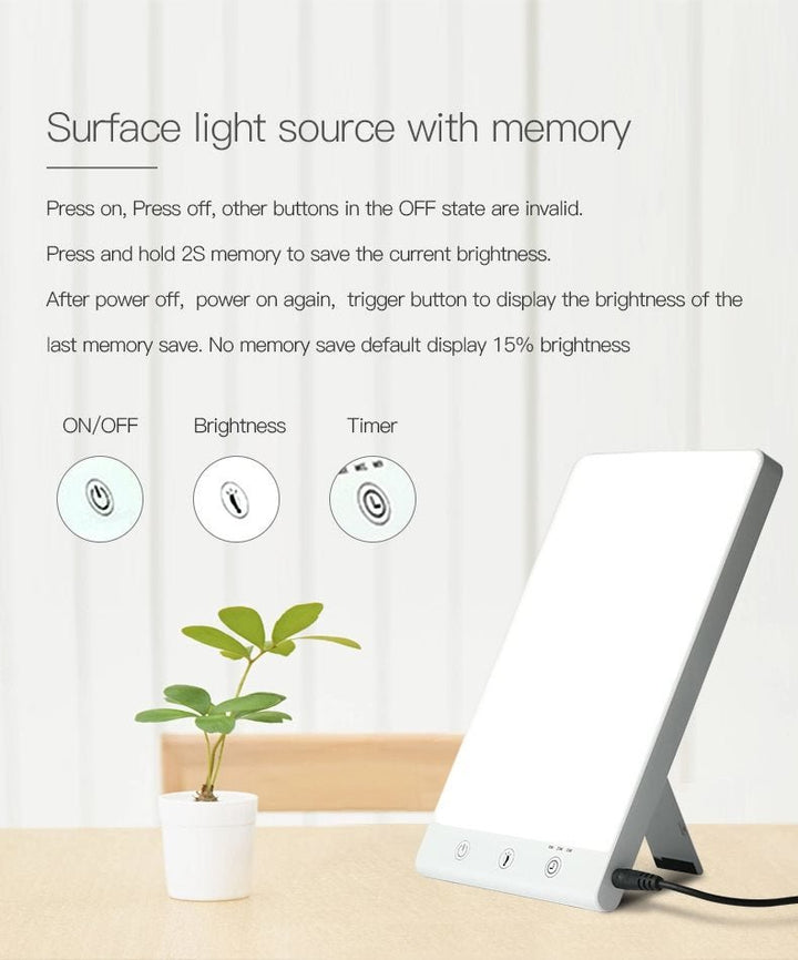 Light Therapy Lamp 10,000 lux LED - | Fashiongirl