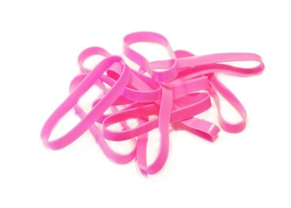 LYXO Sport hair elastics Colour Box Black 10 pcs - Hair Accessories | Fashiongirl