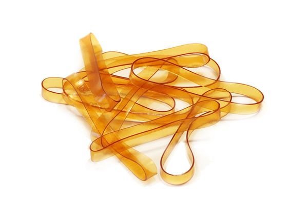 LYXO Sport hair elastics Colour Box Brown 10 pcs - Hair Accessories | Fashiongirl