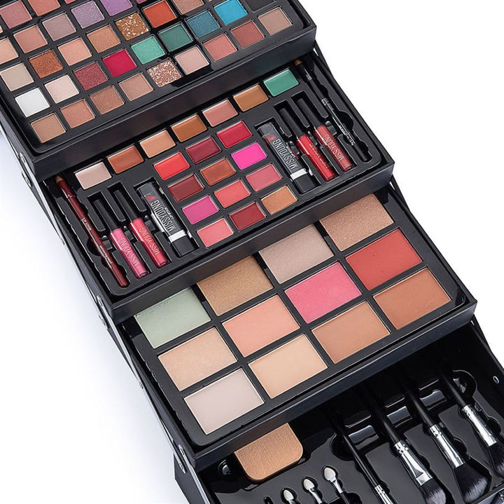 Miss Young Large Makeup Beauty Kit (GM18013) - Black - | Fashiongirl