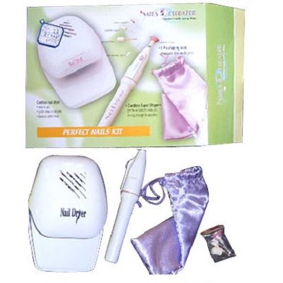 Nail dryer + Salon Shaper (Nail decorator kit) - | Fashiongirl