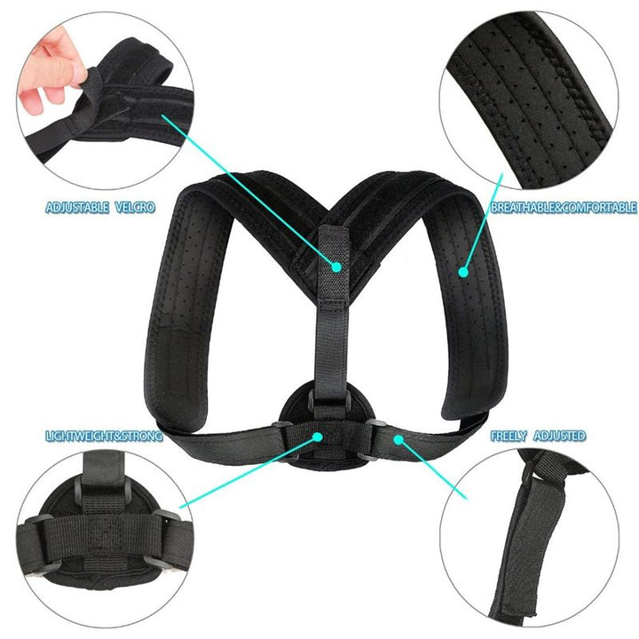 Posture correcting shoulder and back support - Shapewear | Fashiongirl