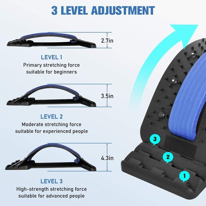 Pro Back Stretcher - Back Stretcher / Lumbar Support - Relieves pain and corrects posture - Shapewear | Fashiongirl
