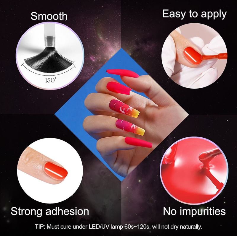ROSALIND Mini Gel Polishes / Nail Polish - Neon Collection (RATC6 - 003) - | Fashiongirl