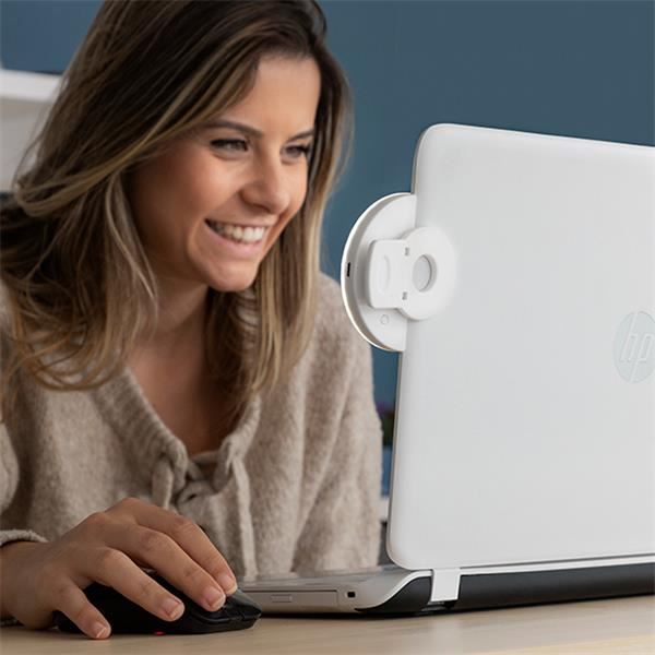 Selfie LED light ring for smartphones - rechargeable - | Fashiongirl