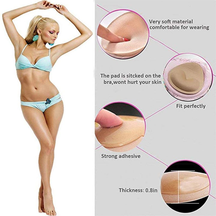 Shapelux Triangular Bra Insert - Beige - Shapewear | Fashiongirl
