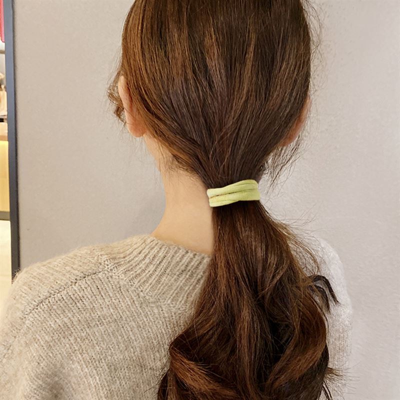 SOHO Alena Hair elastics - Beige - Hair Accessories | Fashiongirl