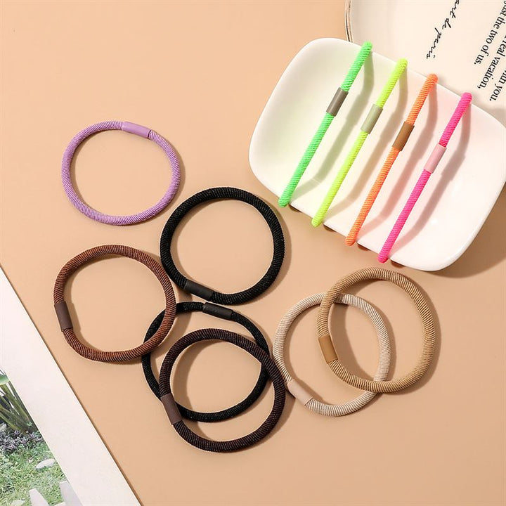 SOHO Amelie Hair elastics - Black - Hair Accessories | Fashiongirl