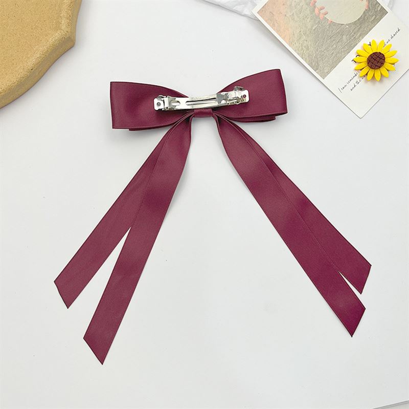 SOHO Anua Bow Hair Clip - Beige - Hair Accessories | Fashiongirl