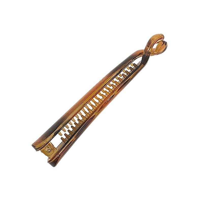 SOHO Banana Hair Clip - Coffee - | Fashiongirl
