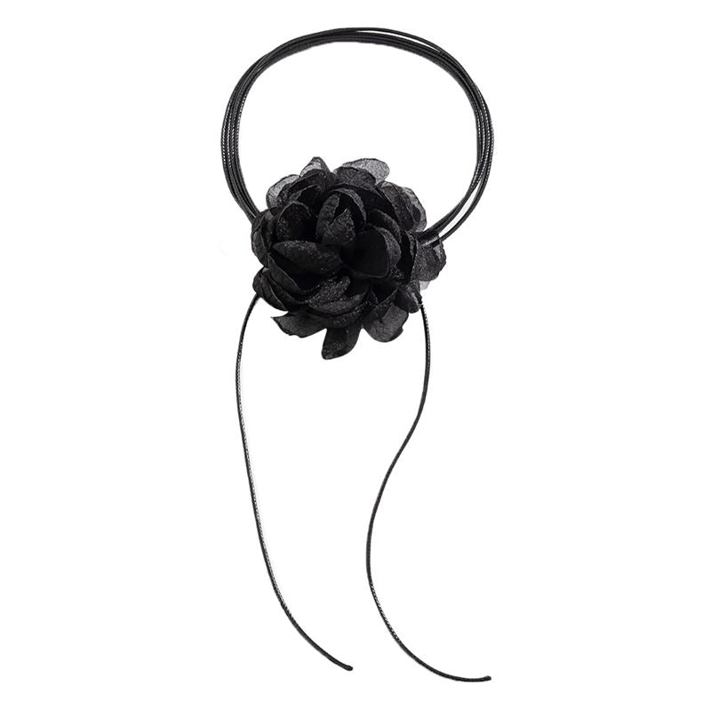 SOHO Bara Choker Necklace - Black - | Fashiongirl
