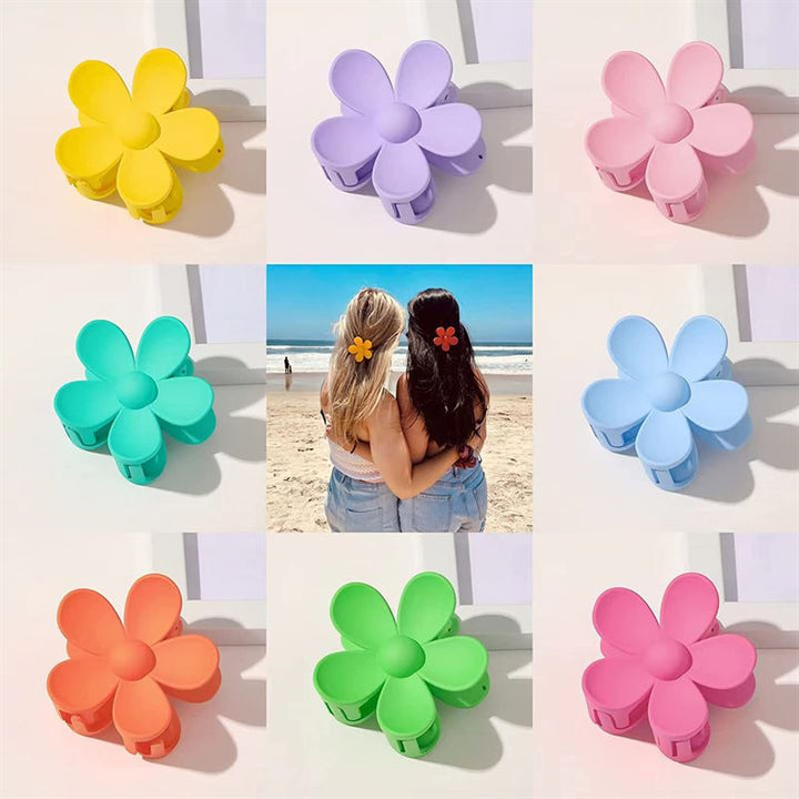 SOHO Bloom Hair Claw - Brown - Hair Accessories