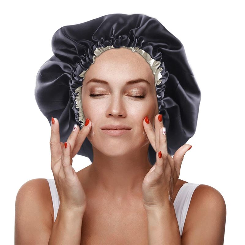 SOHO Bonnet - Satin hairnet / night cap (one size) 1 piece - | Fashiongirl